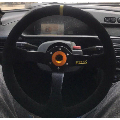 Кермо SPARCO виніс 9,5см, замша